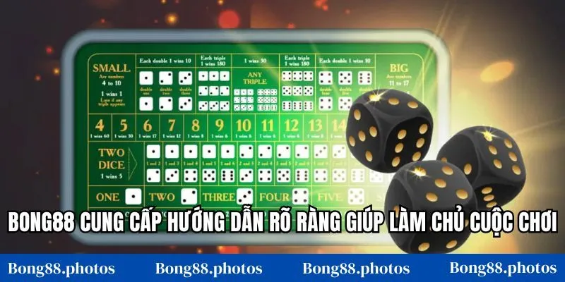Bong88 cung cấp hướng dẫn rõ ràng giúp làm chủ cuộc chơi