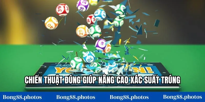 Chiến thuật đúng giúp nâng cao xác suất trúng