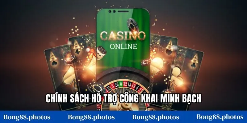 Chính sách hỗ trợ công khai minh bạch