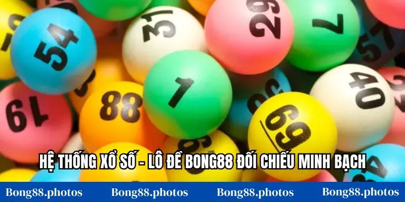 Hệ thống xổ số – lô đề Bong88 đối chiếu minh bạch