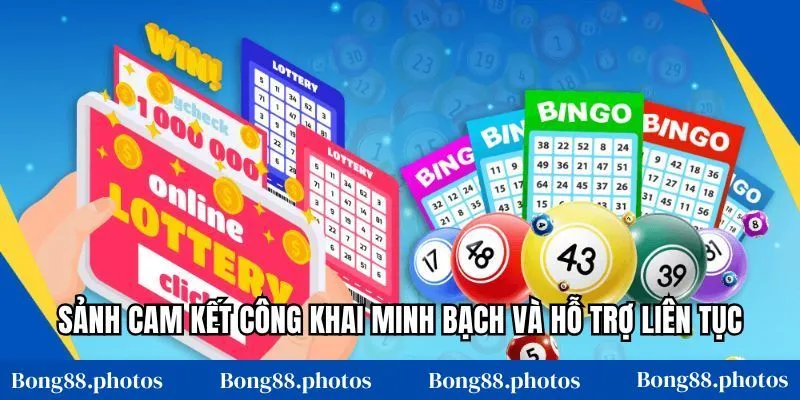Sảnh cam kết công khai minh bạch và hỗ trợ liên tục