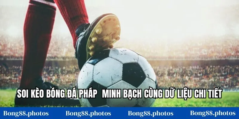 Soi kèo bóng đá Pháp minh bạch cùng dữ liệu chi tiết